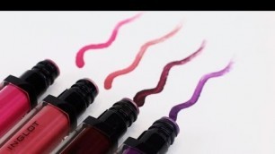 'NEW HD Lip Tints | Full Collection Swatches | Inglot Australia'