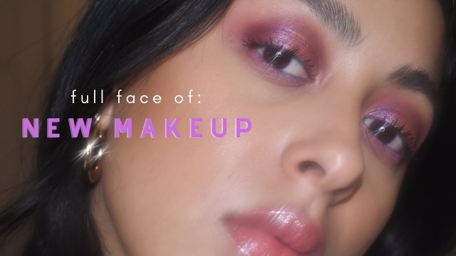 'Full Face of New Makeup! Merit Beauty, Persona, Auric Beauty, Pat McGrath | tiffbytiffany'