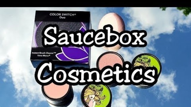 'NEW - SauceBox Cosmetics Blush with Swatches'