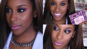 'BH Cosmetics Missy Lynn Palette Tutorial: Metallic Purple Eyes | Jackie Aina'