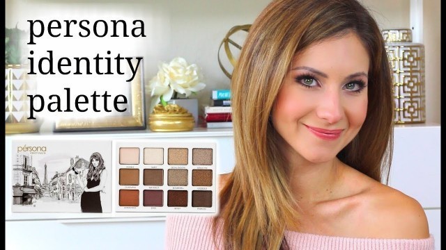 'Glam Eye Makeup Tutorial using Persona Identity Eyeshadow Palette'