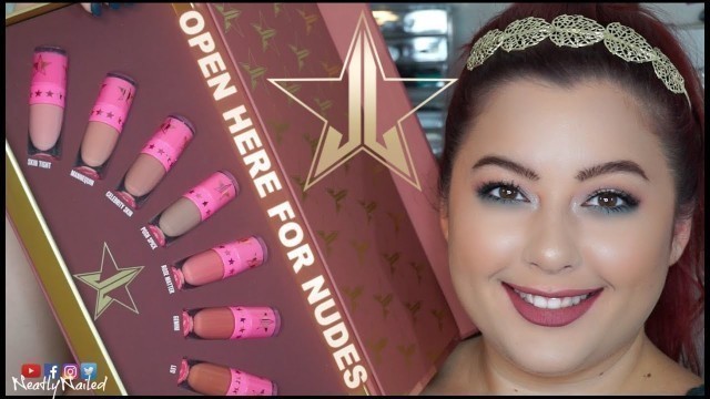 'JEFFREE STAR COSMETICS MINI VELOUR LIQUID LIPS REVIEW & LIVE SWATCHES'