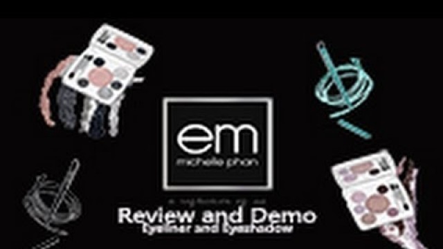 'em Cosmetics(Michelle Phan) Review/Demo Part III: Eyeliner & Shadows'