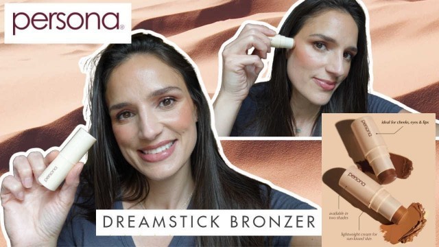 'New! Persona Cream Bronzer  in Dune Try On and Review!'