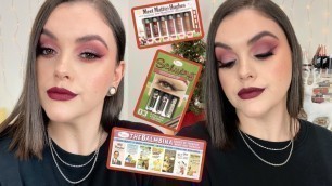 'NEW The Balm Cosmetics Holiday Collection Review & Tutorial! 