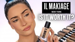 'TESTING IL MAKIAGE WOKE UP LIKE THIS FOUNDATION | NON SPONSORED FOUNDATION REVIEW | CREATIVE CLICHE'