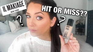 'TESTING IL MAKIAGE FOUNDATION- HIT OR MISS?? MY HONEST FIRST IMPRESSION'