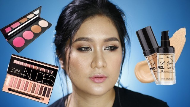 'LA Girl Cosmetics  ( Tagalog Full Face Review ) | Kris Lumagui'