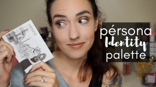 'Persona Identity Palette | Swatches + A Quick Eye Look'