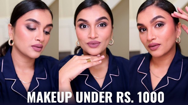 'Makeup Under Rs. 1000 | Maybelline, Miss Claire, Sugar, LA Girl, etc. | BeautiCo.'