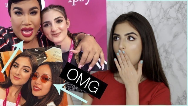 'MEETING PATRICKSTARRR & MICHELLE PHAN!? BeautyCon Makeup HAUL | Sabrina Koundakjian'