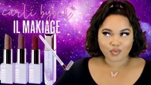 'iLMakiage x Carli Bybel Collection Review + Lip Try On Demo'