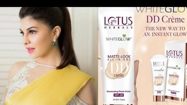 'Lotus herbals white glow Matte look in one dd cream review'