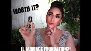 'IL MAKIAGE FOUNDATION-WORTH THE HYPE? REVIEW DEMO AND 13 HOUR WEAR TEST!'