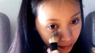'Michelle Phan   Airplane Makeup Tutorial 3 Hours Flight'
