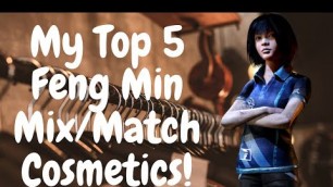 'My Top Five Feng Min Mix/Match Cosmetics'