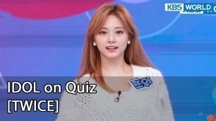 '[ENG] IDOL on Quiz #15 (TWICE) - KBS WORLD TV legend program requested by fans | KBS WORLD TV'