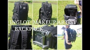 'INGLOT MAKEUP ARTIST BACKPACK WITH WHEELS'