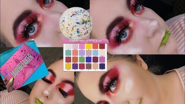 'JEFFREE STAR COSMETICS JAW BREAKER PALLETTE !  Six days of looks