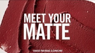 'Meet Your Matte  | M•A•C Cosmetics France'