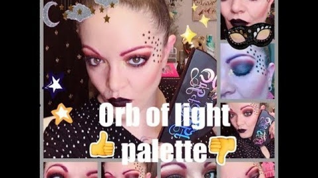 'Black Moon Cosmetics Orb Of Light Palette, MorphexJeffree Star Brushes'