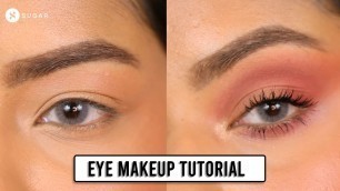 'Eye Makeup Tutorial | Quick Eye Makeup In 7 Steps | SUGAR Cosmetics'