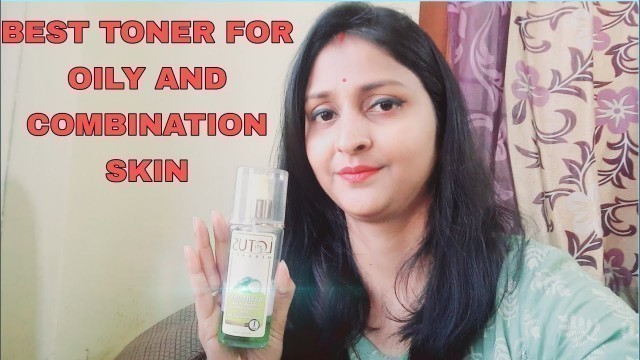 'LOTUS HERBAL BASILTONE Cucumber &Balancing Toner Combination To Oily Skin / Review And Demo'