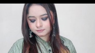 'Eid make-up look | Easy Smokey eye look ..'