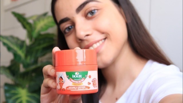 'Ikkai by Lotus Herbals Organic Tomatina De-Tan Face Pack Full Review & Demo | Official Heena Vahid.'