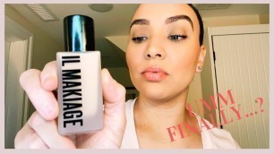 'TRYING IL MAKIAGE Foundation Shade #120 | FIRST IMPRESSION REVIEW | Vanessa Nastasia'