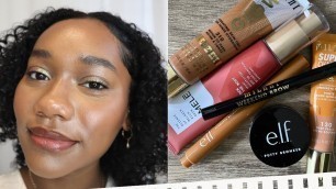 'PLAYING IN NEW TO ME MAKEUP | Milani, Elf, Persona etc.'