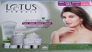 'Lotus Herbals Combo pack review | Lotus Night Cream | Lotus day cream | Lotus Face Wash'
