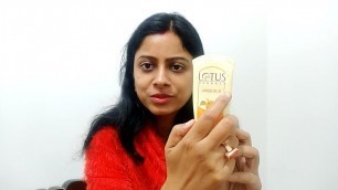 'Lotus Herbals Apriscrub Fresh Apricot Scrub Honest Review & How to Use'