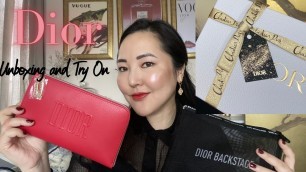 'DIOR BEAUTY | UNBOXING & TRY ON | FREEBIES GALORE!'