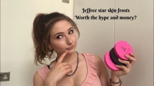 'Jeffree Star Cosmetics skin frost review & demo'