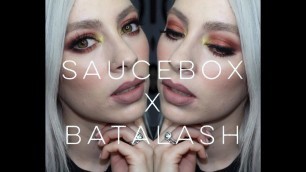 'SAUCEBOX X BATALASH Palette | First Impressions, Tutorial and Swatches'