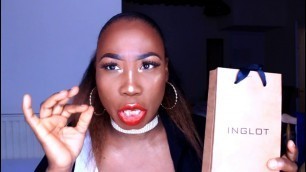 'NEW INGLOT COSMETICS LIPSTAIN LIPSTICKS + SWATCHES & LIVE REVIEW'