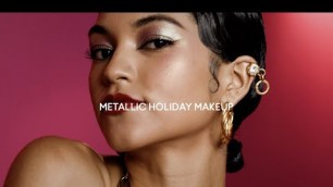 'Holiday How To: Metallic Party Makeup | MAC Cosmetics'