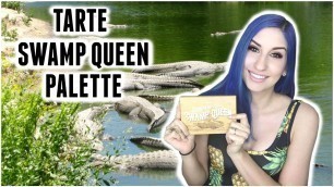 'RELAUNCHED! TARTE GRAVEYARD GIRL SWAMP QUEEN PALETTE | FIRST IMPRESSIONS + SWATCHES'