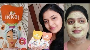 'IKKAI BY LOTUS HERBALS FACE SCRUB AND FACE SOUFFLE ( FACE PACK) REVIEW + DEMO || KOMAL SHARMA'