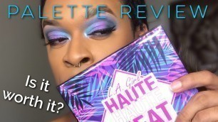 '@LA Girl Cosmetics HAUTE HEAT Palette | Review, Demo, & Tutorial'