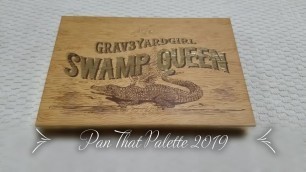 'Pan That Palette 2019 Intro *Tarte x grav3yardgirl Swamp Queen Palette*'