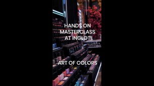 'Hands on masterclass at INGLOT'