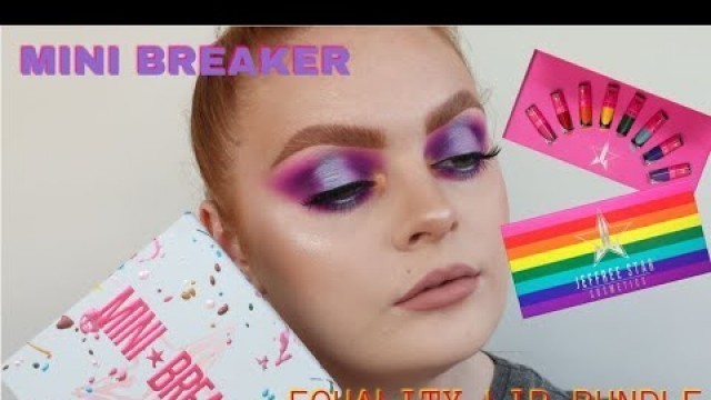 'MINI BREAKER AND EQUALITY BUNDLE SWATCHES - Jeffree Star Cosmetics - Sadie Jones'