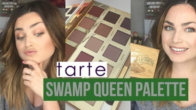 'Grav3yardgirl x Tarte SWAMP QUEEN Palette | Swatches + Review'