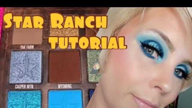 'Star Ranch Tutorial/Jeffree Star Cosmetics/Blue eye tutorial as promised.'