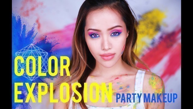 'Color Explosion : Party Makeup'