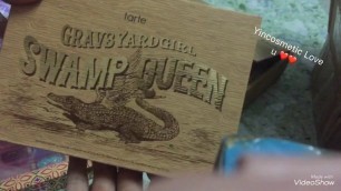 'unbox Bảng phấn mắt swamp queen - Tarte'