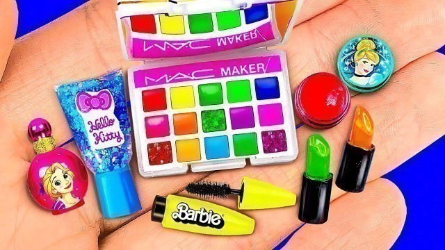 '42 DIY Miniature Barbie Cosmetics ~ DIY Miniature Makeup Ideas / Lil Simple Collection'