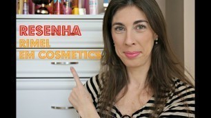 'RESENHA Mascara EM Cosmetics by Michelle Phan'